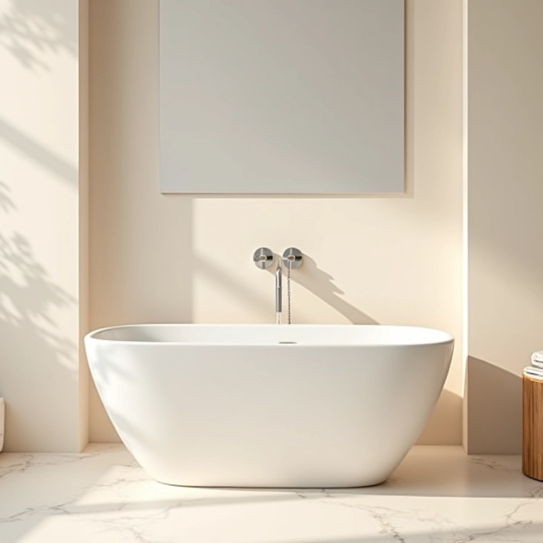 Cores que ampliam banheiro quadrado