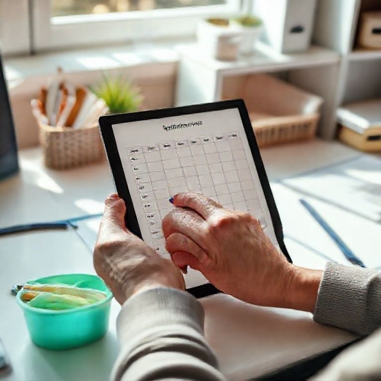 Planilha de cuidados com o banheiro do gato.