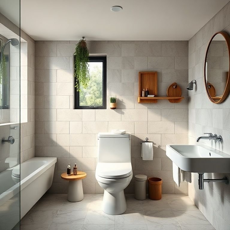 Vaso sanitário Weasy versátil em diferentes estilos de banheiro.