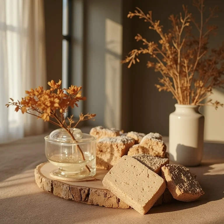 Anúncio vintage de granilite contrastando com design moderno.