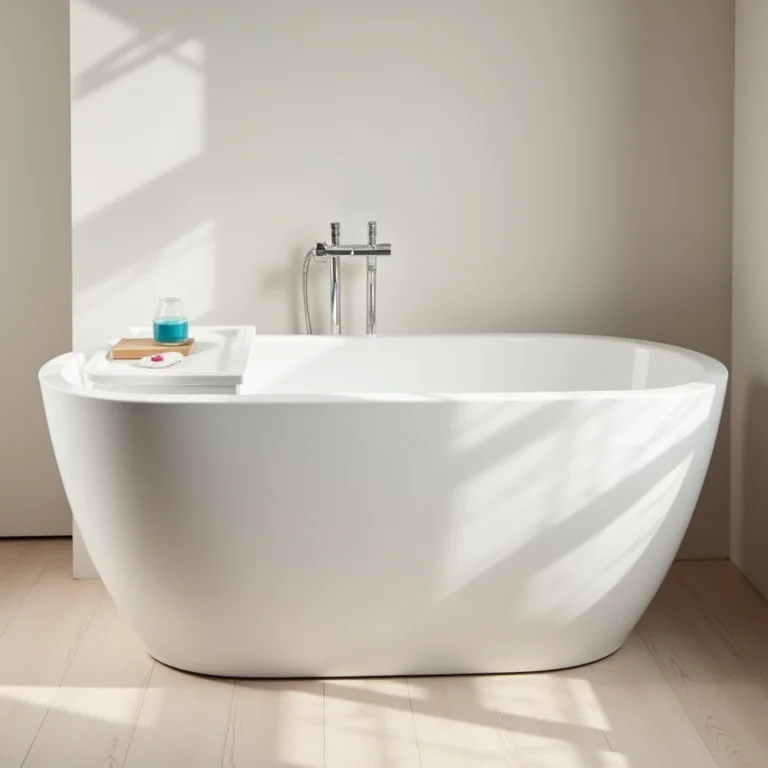 Banheira com trocador Burigotto para bebês.