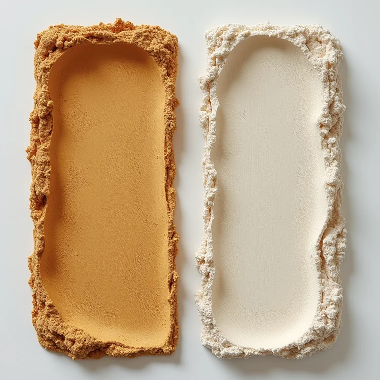 Comparativo entre cimento queimado tradicional e industrializado