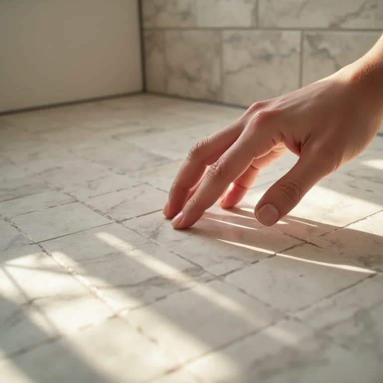 Detalhe de revestimento durável e estiloso para banheiro