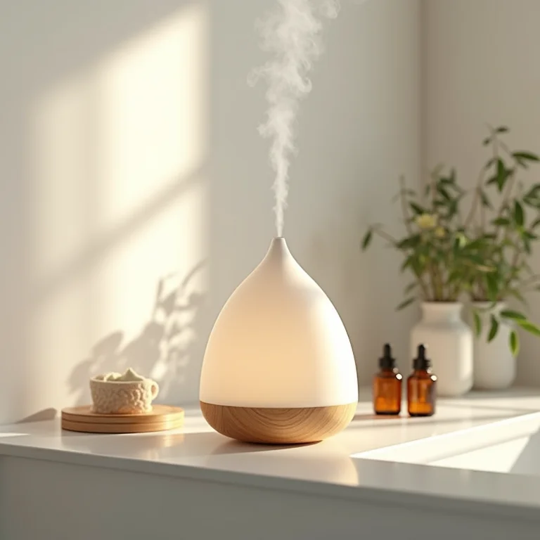 Difusor de aromas e óleos essenciais para banheiro