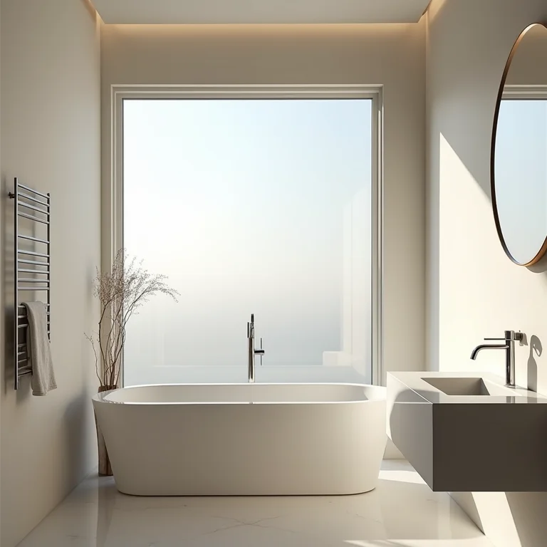 Exemplos de posicionamento de janelas em banheiros