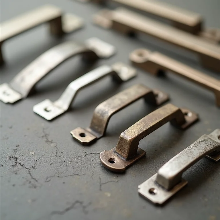 Ferragens para gabinete de banheiro: puxadores, dobradiças e corrediças