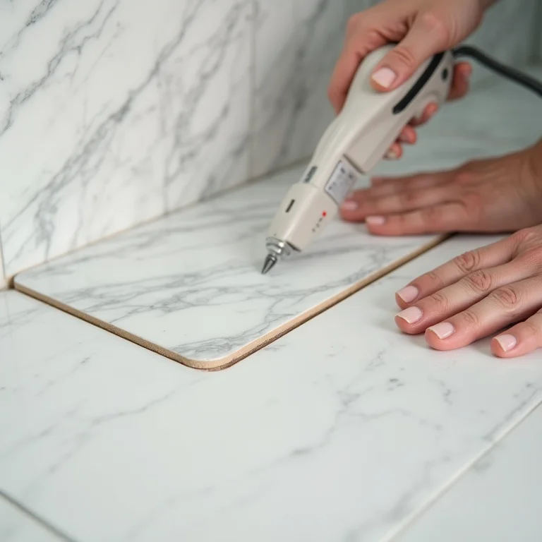 Instalação de mármore no banheiro: passo a passo para um acabamento impecável.