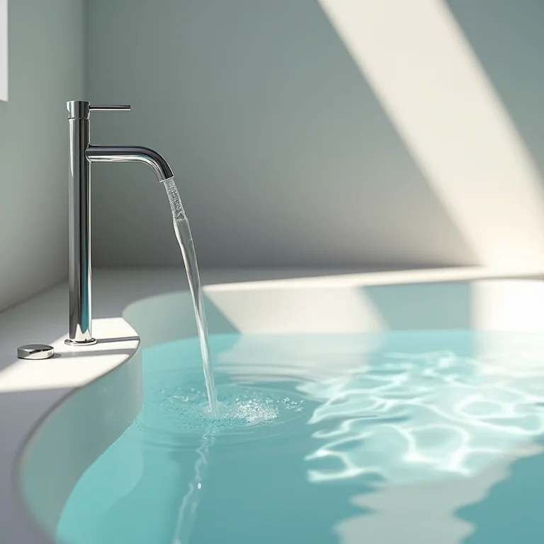 Jacuzzi de imersão moderna e elegante