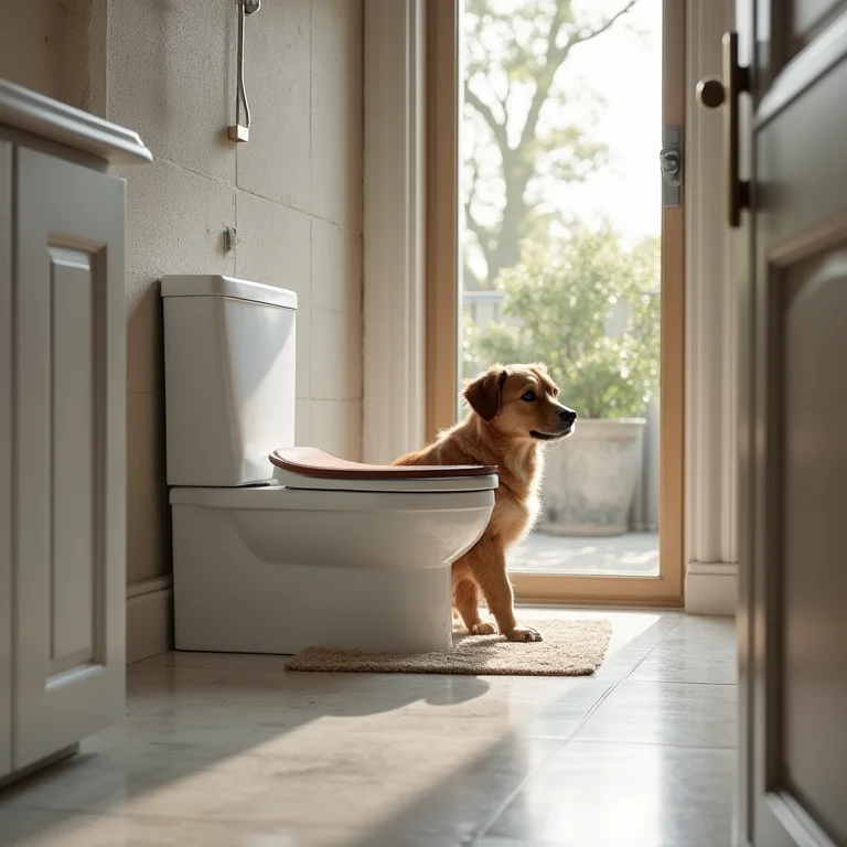 Localização ideal para o banheiro de cachorro