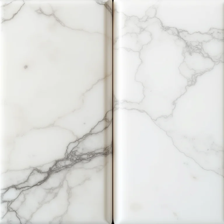 Mármore natural vs. mármore sintético para banheiro