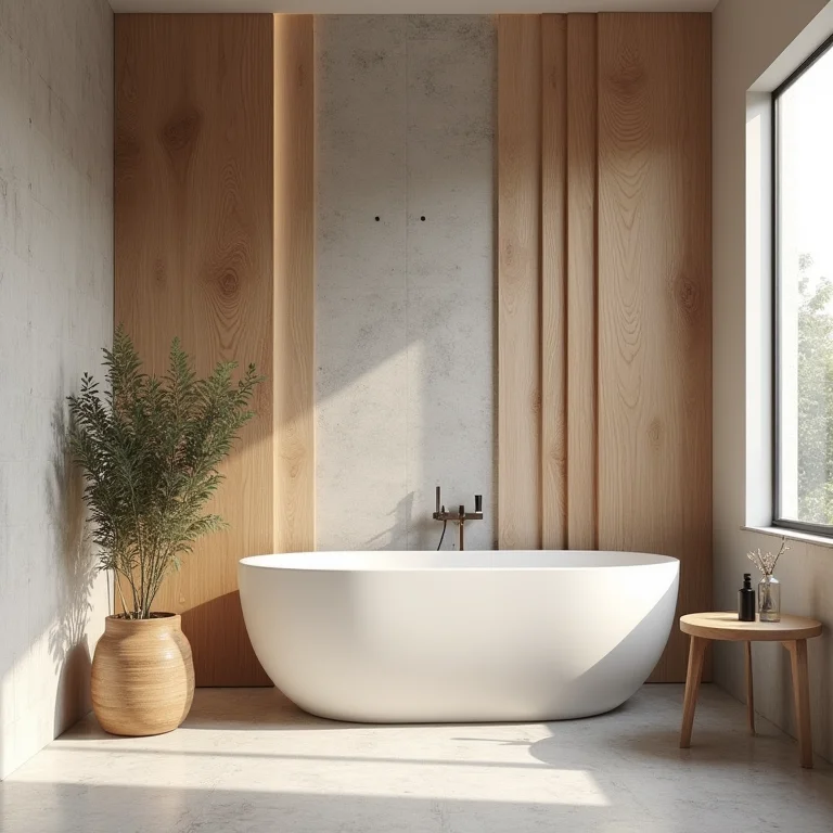 Opções criativas de revestimento para banheiro