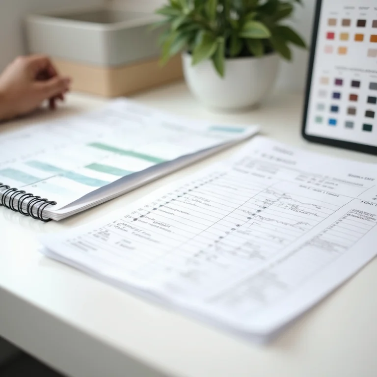 Orçamento detalhado e cronograma de reforma de banheiro