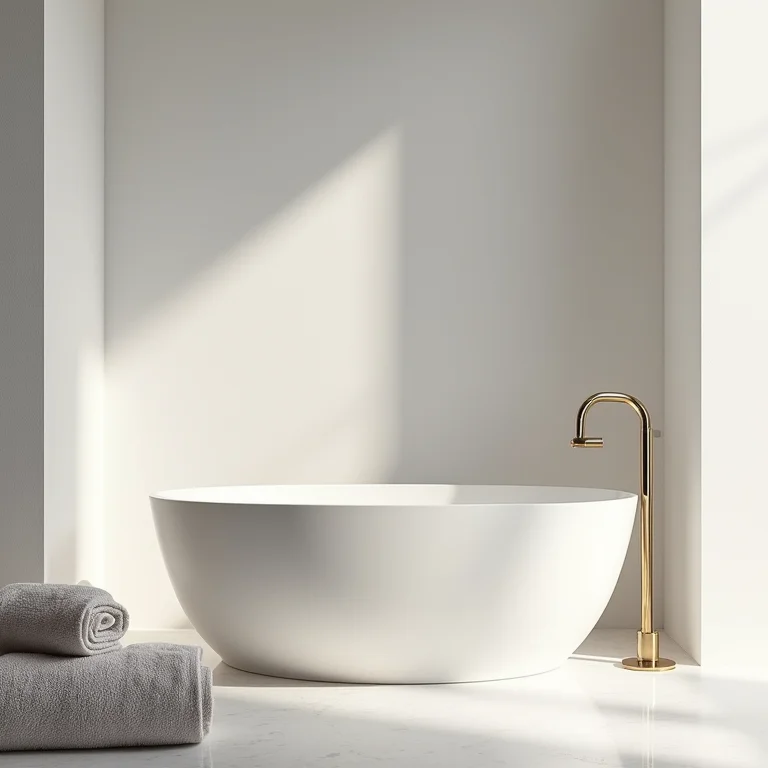 Paleta de cores clássica e sofisticada para banheiro