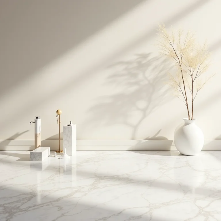 Paleta de cores para banheiro marmorizado