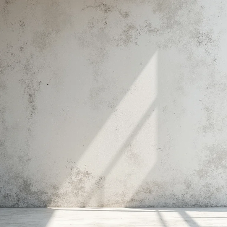 Parede com textura de cimento queimado em banheiro