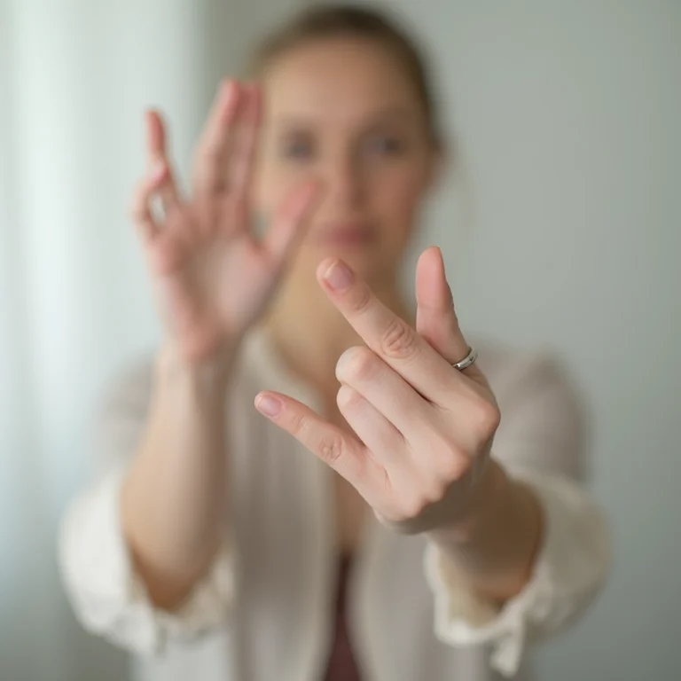 Passo a passo do sinal de 'Banheiro' em Libras
