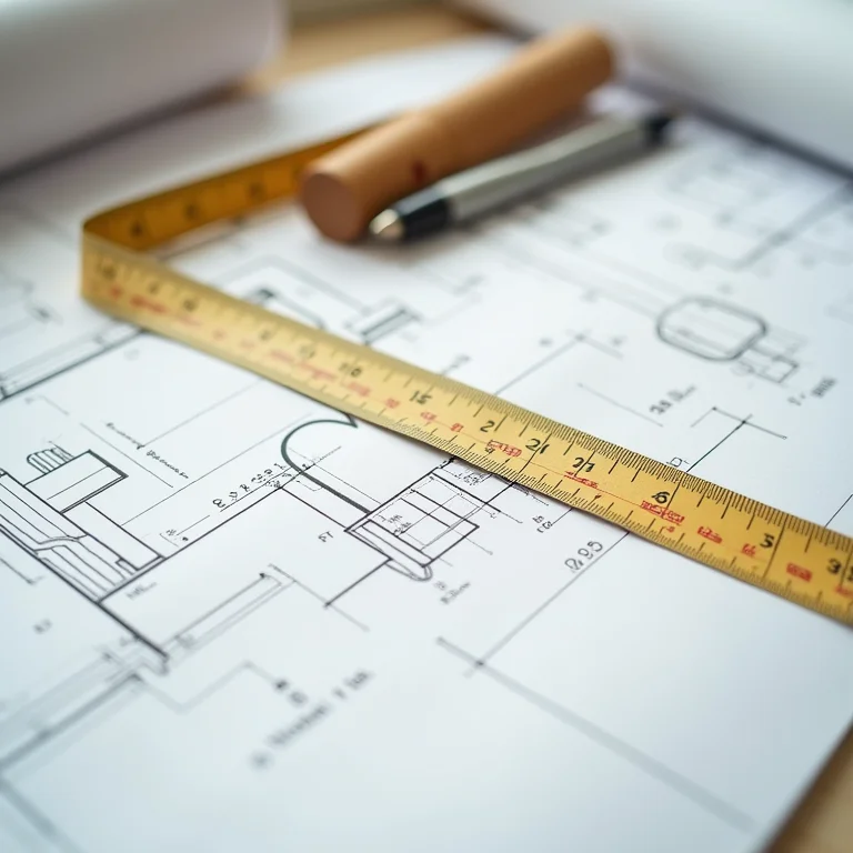 Planta baixa de um banheiro PNE com dimensões e espaços de manobra
