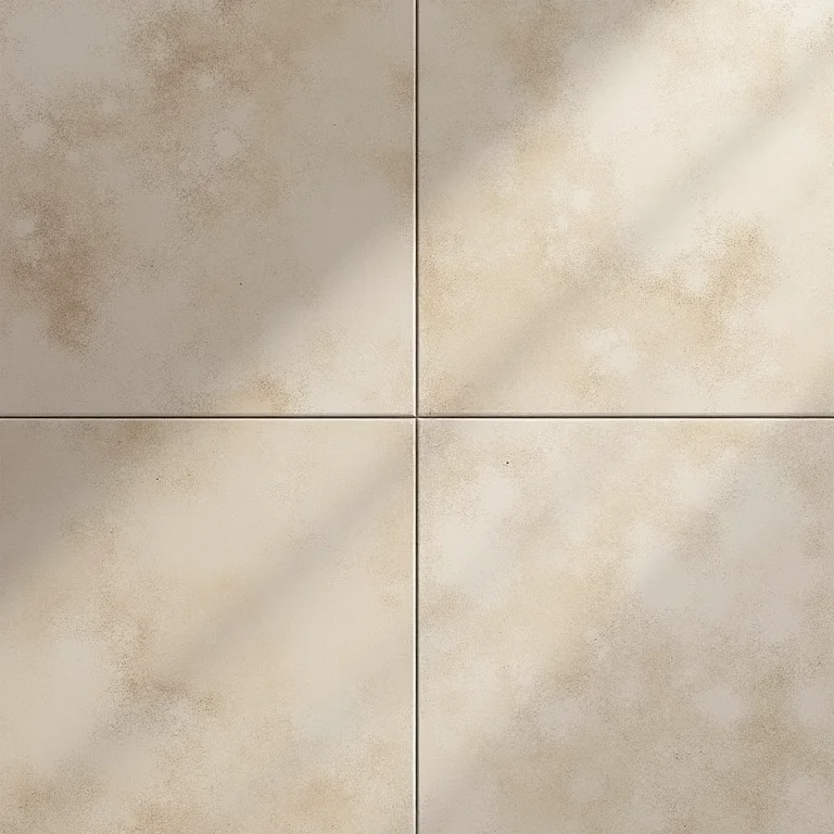 Porcelanato natural com textura rústica para banheiro