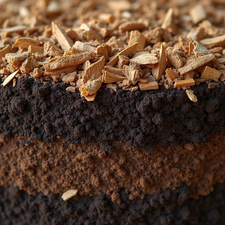 Processo de compostagem em um banheiro seco