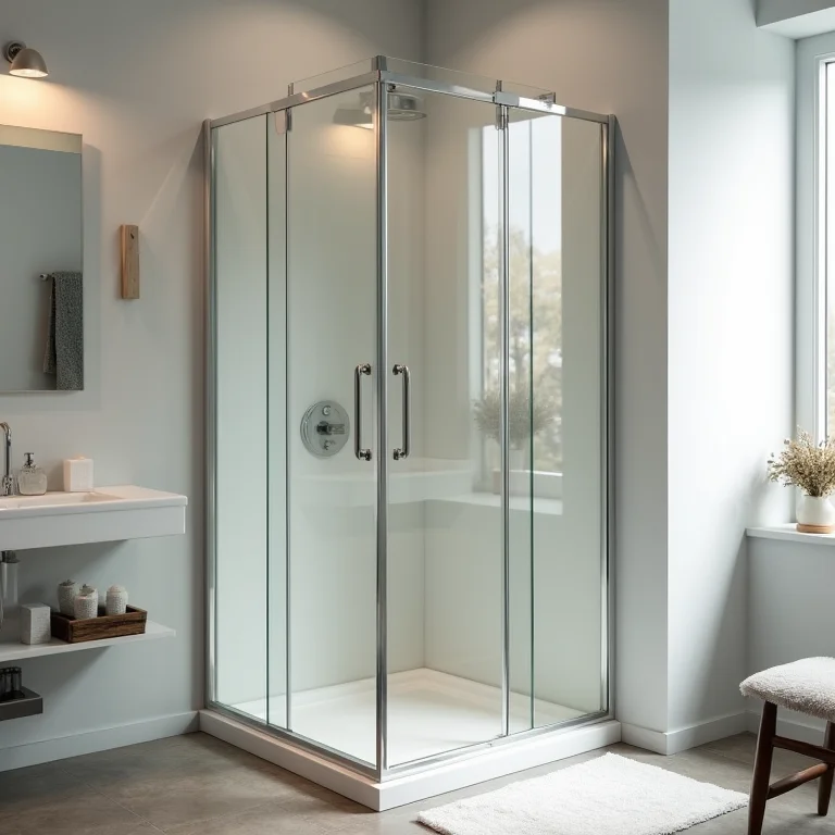 Tamanho mínimo recomendado para box funcional em banheiro pequeno