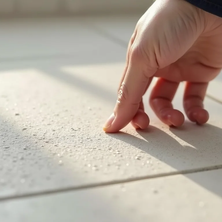 Teste de coeficiente de atrito em porcelanato