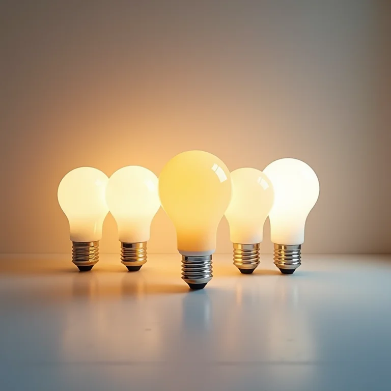 Tipos de lâmpadas para banheiro: LED, halógena, luz quente e fria