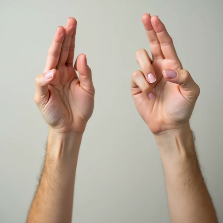 Variações do sinal de 'Banheiro' em Libras