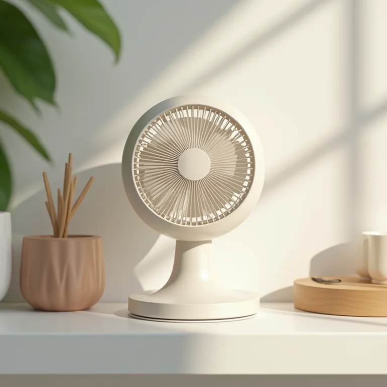 Ventilador pequeno e elegante para auxiliar na ventilação do banheiro