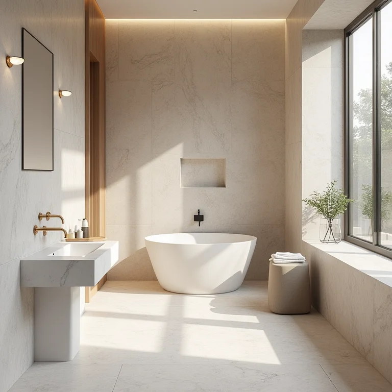 Versatilidade do granilite em diferentes aplicações no banheiro