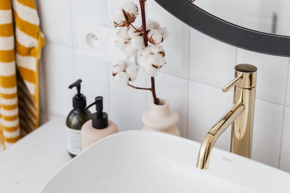 1. Misturar tons diferentes de dourado